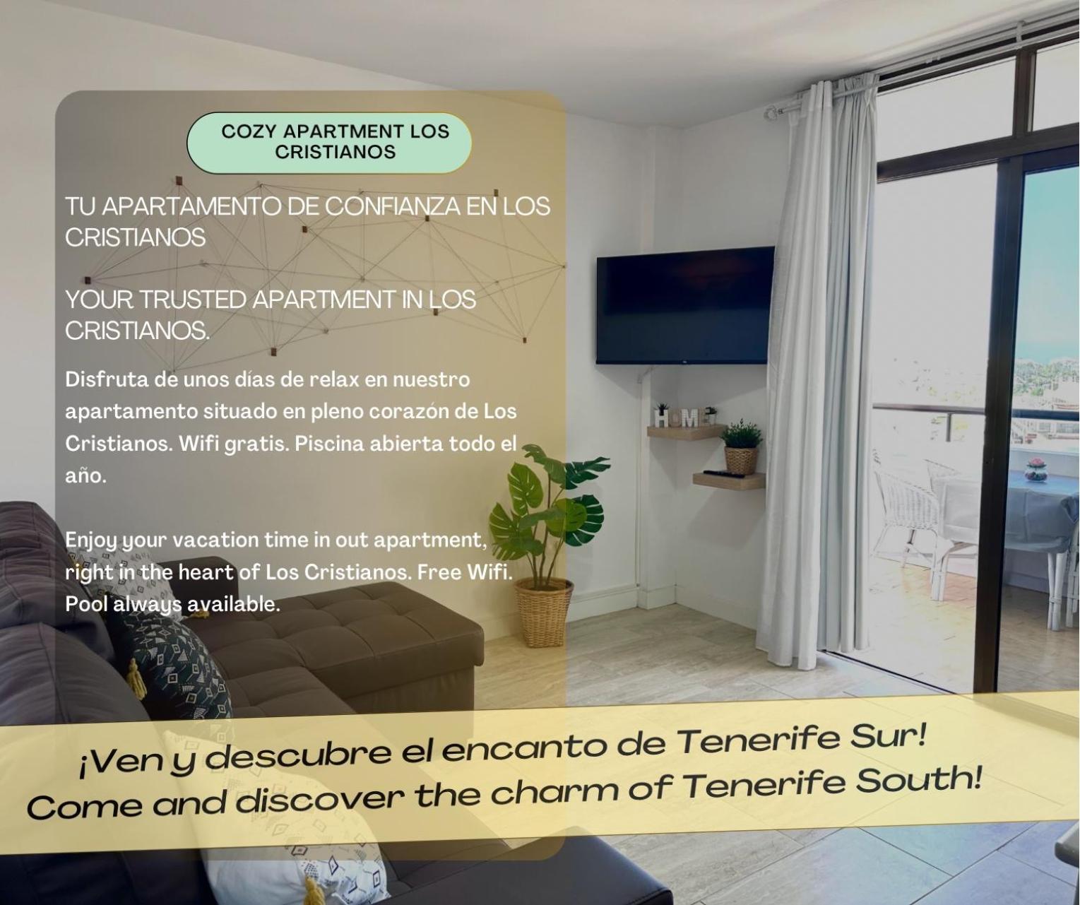 Cozy Apartament Los Cristianos Arona  Exteriör bild
